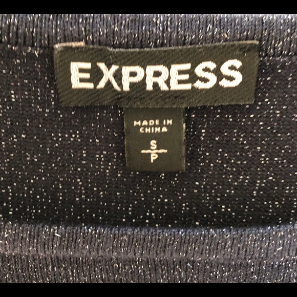 Express Sparkle Holiday Party Dress - Picture 3 of 3